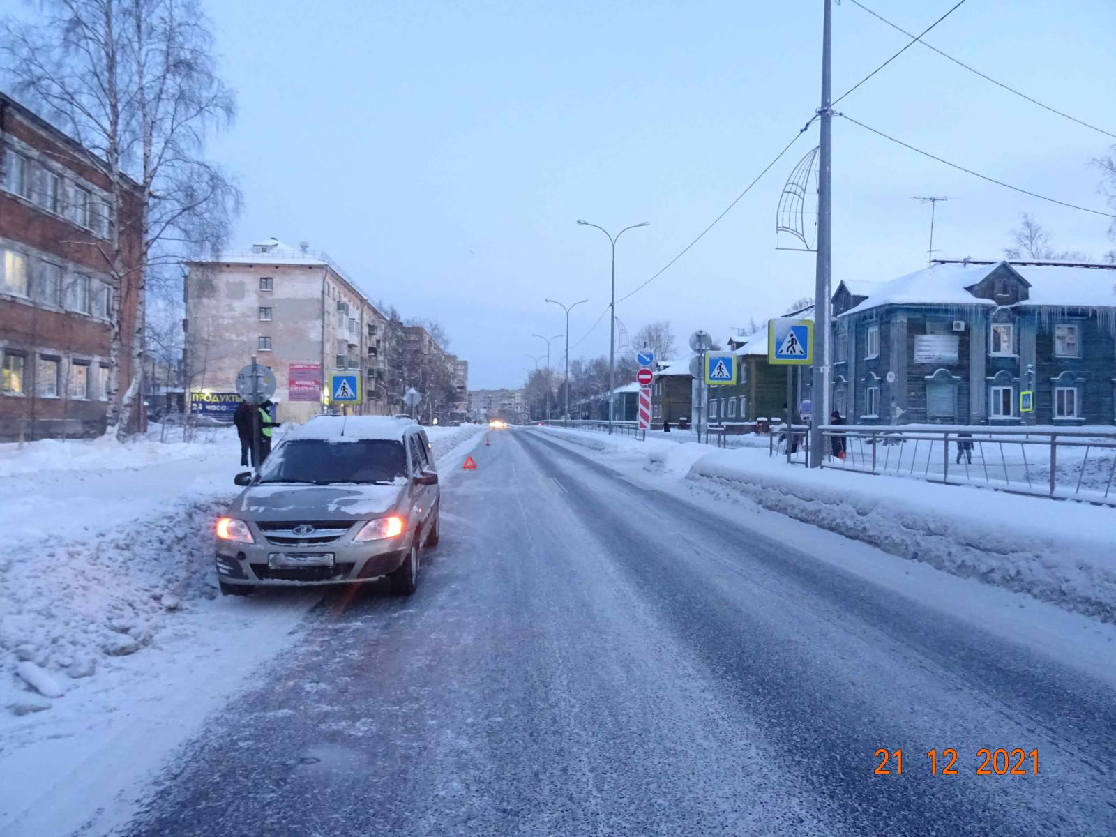 Архангельский автомобилист допустил наезд на пешехода